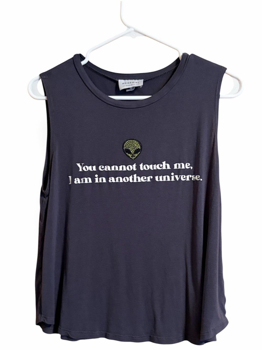 Homegirl Society Alien Tank Top Medium